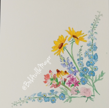 Design for a Thank You card